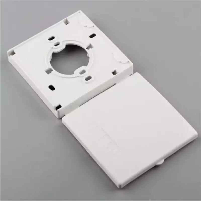 Placa frontal ftth sem adaptador sm mm ftth 2 portas cor branca abs tomada de parede 2 núcleos 1 núcleo placa frontal de fibra óptica 86 30 peças