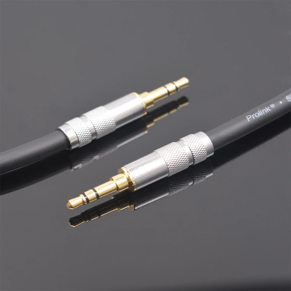 

MonsterProlink 3.5mm Male To 3.5mm Male Audio Aux Cable for phone ipod MP3 Tablet High Quality