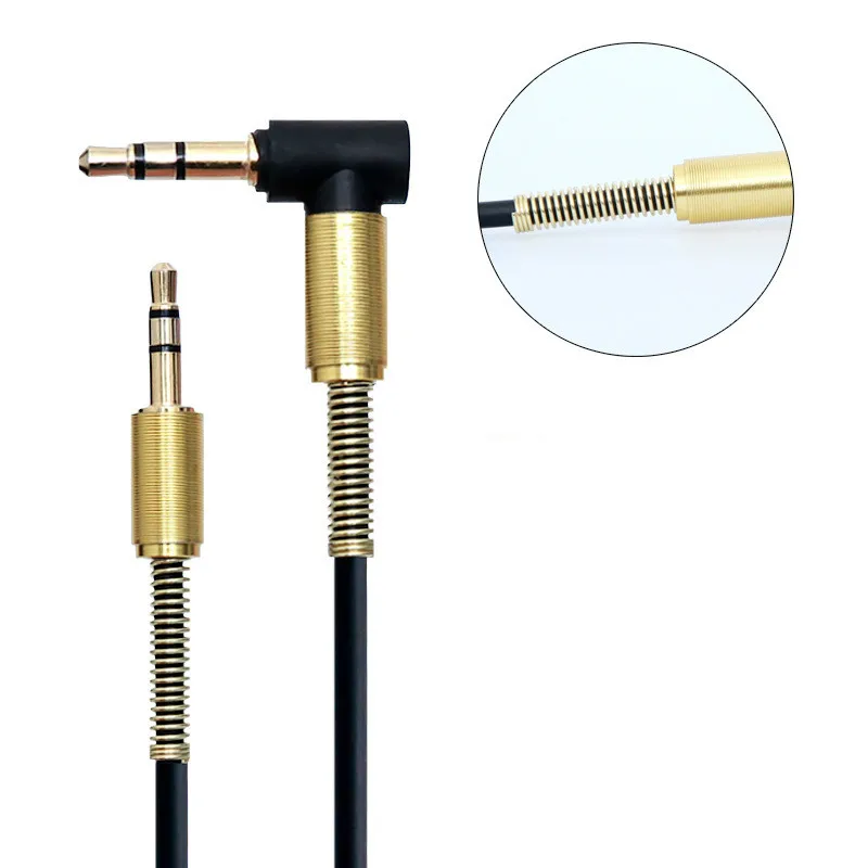 Zuczug-携帯電話用ヘッドフォンケーブル,長さ1m,3.5mm,オス-オス,オーディオジャック,3-5,車用,mp3/4