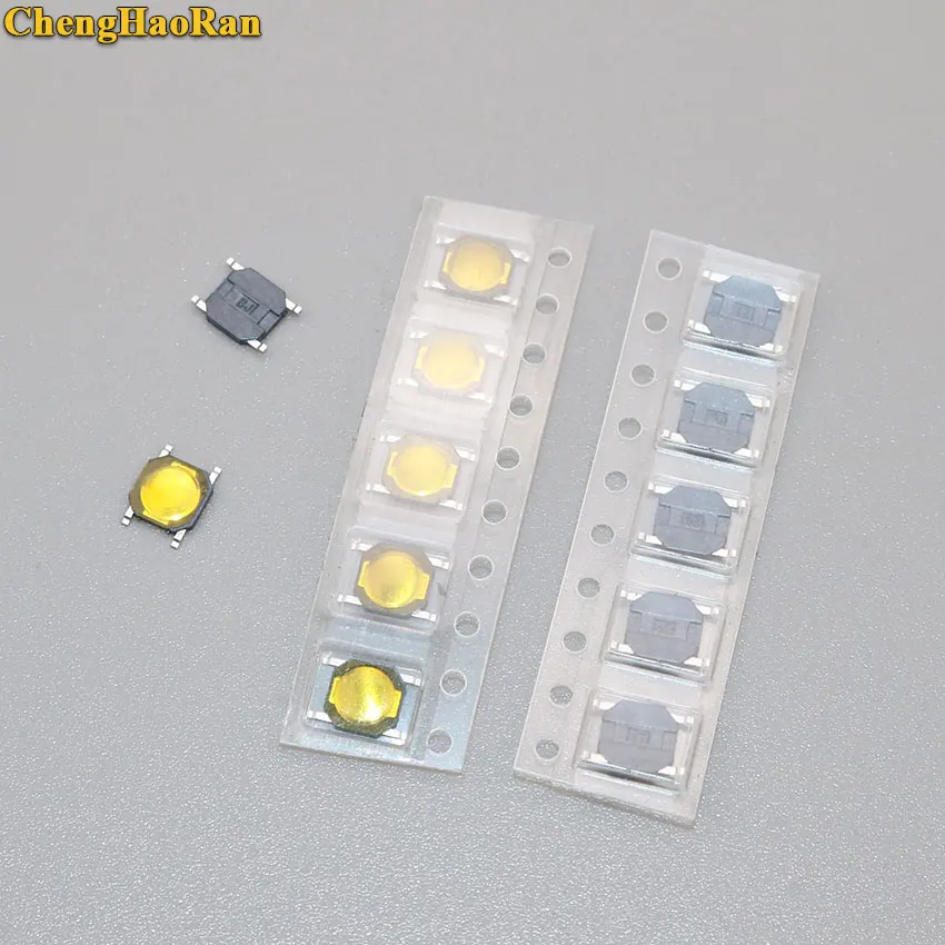 ChengHaoRan 5-50PCS 5*5*0.8mm for phone screen push button waterproof Tactile Switch Momentary tact SMD super tiny low profile