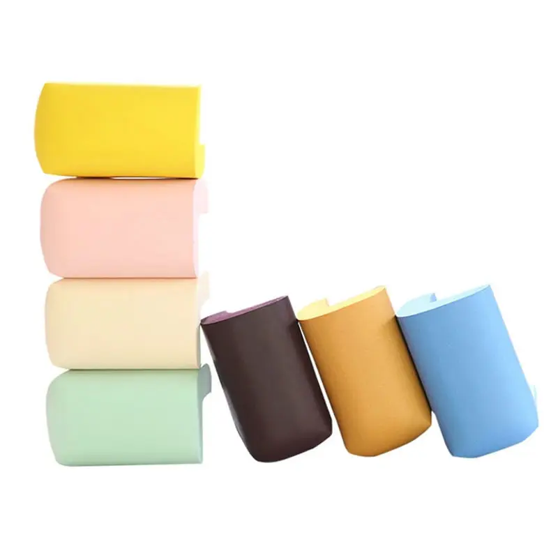 10 teile/los Neue Ankunft Kinder Schutz Tabelle 10 Feste Farben Optional Pads Auf Ecken Dicken Design Winkel Ecke Protector Tap