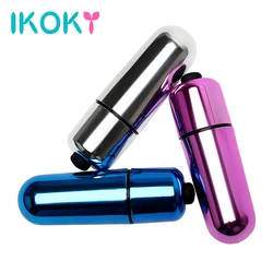 IKOKY G-Spot Massager Adult Product Sex Toys for Woman Female Climax Mini Strong Vibrator Vibrating Egg Clitoris Stimulator