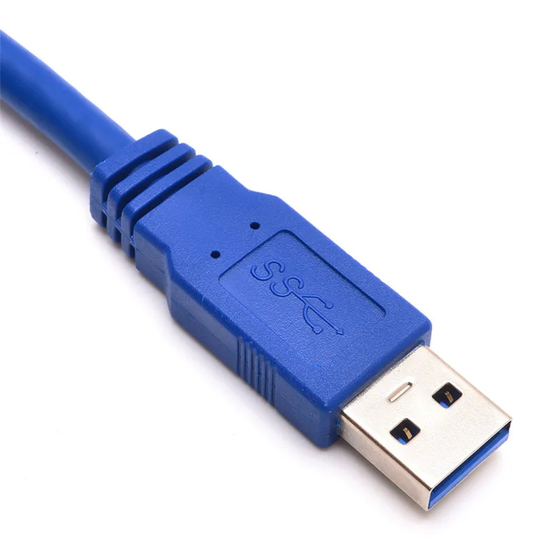 Fast Speed USB 3.0 Type A Male to Type A Male Extension Cable 0.6M 1M USB Cable for Radiator Webcam Car MP3 Camera