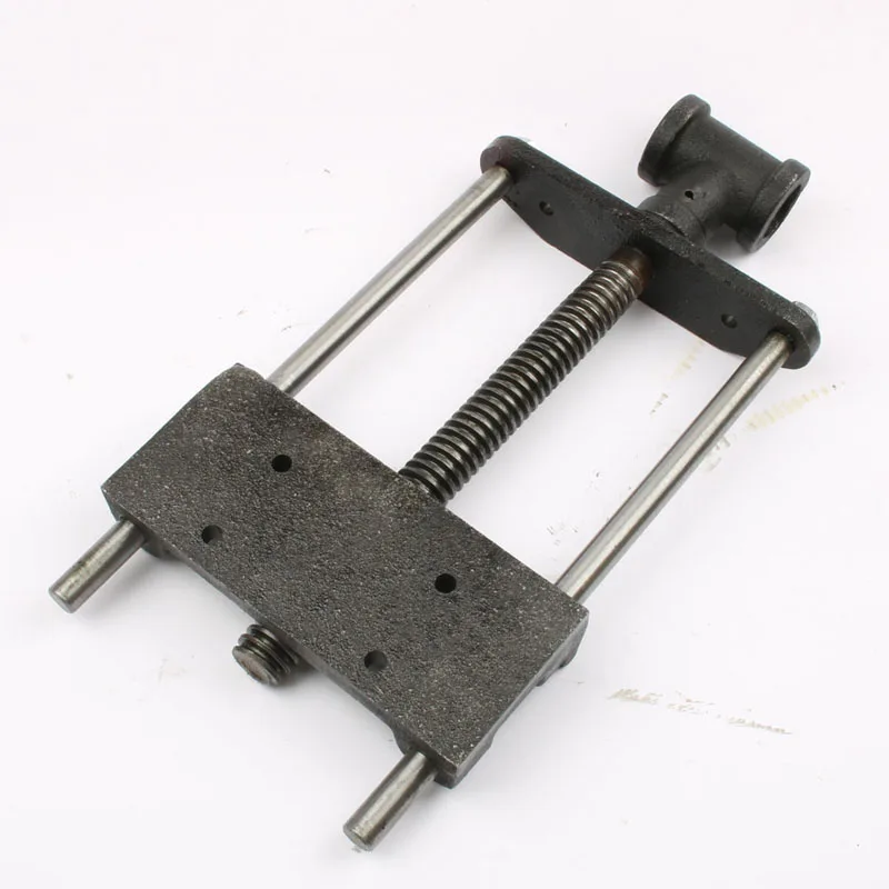 Woodworking Vise Desk Clamp Woodworking Clamp Bed Metal Vise Clip Fixed Repair Vice Tool  The Guide Rods With Handmade Diy