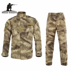Uniforme táctico negro ripstop para airsoft y paintball
