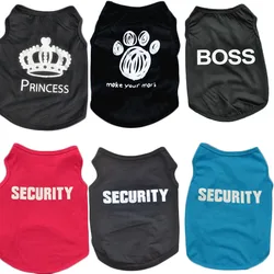 13 Styles Tshirt Dog Vest Summer Pet Puppy Dog Cat Clothes Shirt Black/pink/Red Dog Hoodies Tshirts Costumes Clothing Vests XS-L