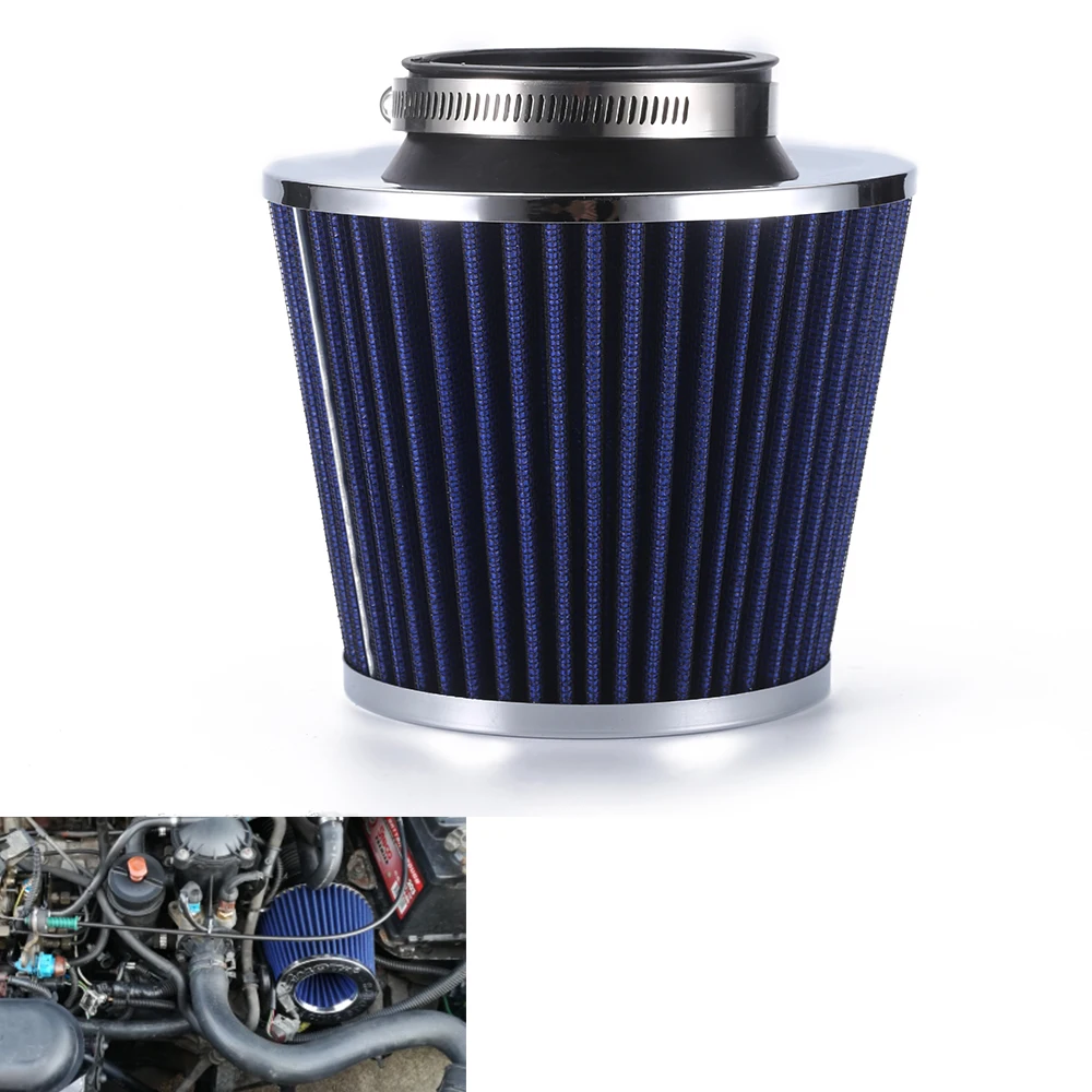 R-EP Car Air Filter 2.5/2.75/3inch for Universal Cold Air Intake High Flow 65mm 70mm 76mm Performance Breather Filters