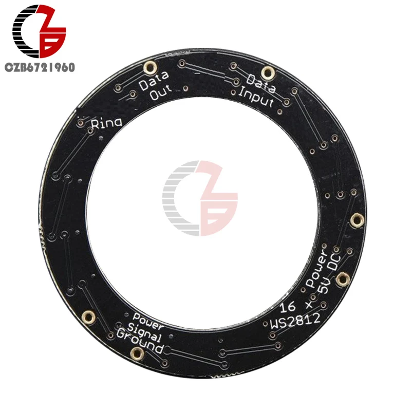 16 Bits 5050 RGBW SK6812 LED Ring mit Integrierte Treiber Neutral Weiß 4500K
