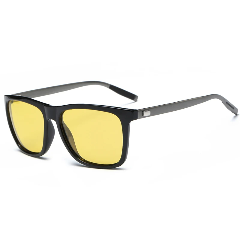 2020 Night verision Aluminum Glasses Anti Glare Brand Unisex Retro Vintage Eyewear Evening Driving Glasses For Men/Women