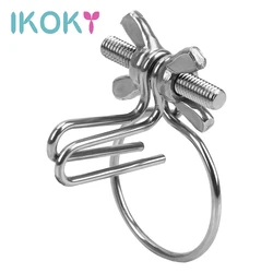 IKOKY Penis Plug Urethral Dilators Catheters Sounds Sex Toys for Men Gay Stainless Steel Adjustable Penis Stimulator Irritation