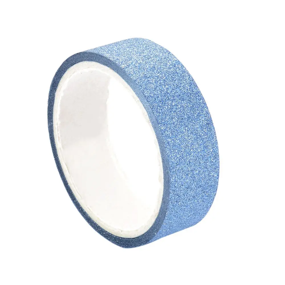 Kawaii Adhesive Silver Golden Glitter Masking Washi Tape Party Wedding Valentine Decorative Paper DIY Crafts Scrapbooking