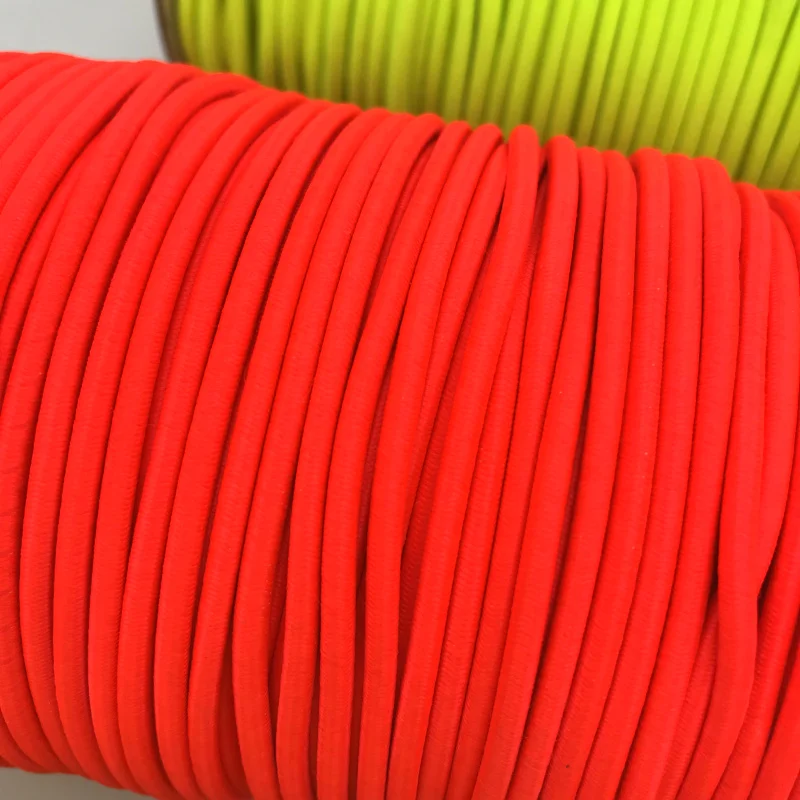 3mm Colorful Best-Quality Round Elastic Band Round Elastic Rope Rubber Band Elastic Line DIY Sewing Accessories