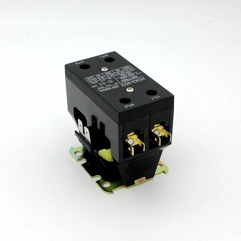 HCK3-30/2 30A Air Conditioning Contactor For Starting Control Single Phase Motor / Compressor  230V