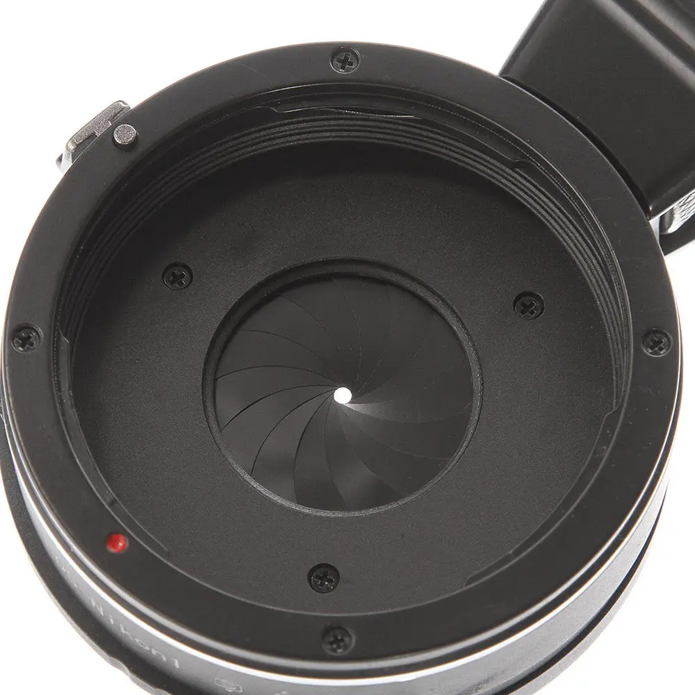 FOTGABuilt-in Aperture Lends Adapter Ring for Canon EF Lens to For Fujifilm Fuji X-mount X-PRO2 X-E3 X-E2S X-A1 X-A10 X-A20 X-H1