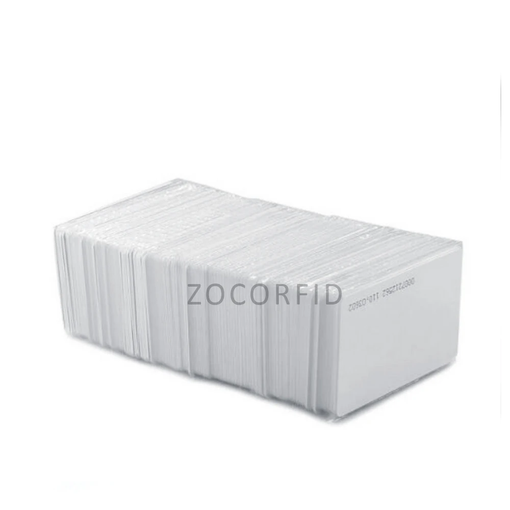 

200 шт., EM4100 125 кГц, бесконтактные карты, RFID ID карты, доступ к двери 0,8 мм, в наличии