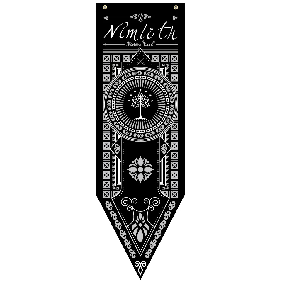Home Decor White Tree of Gondor Silmarillion Turin Turambar Gil-galad Flag LORs Banners decoration flag Party gifts