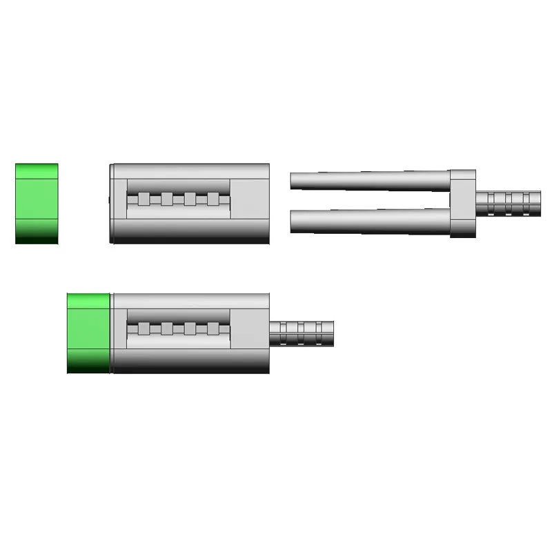 Pasadores dobles para laboratorio Dental, pasadores maestros con mangas con Pindex para laboratorio Dental, modelo de piedra, 500 piezas