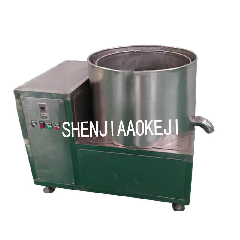 

Centrifugal oil slinger machine LJ-400 stainless steel fried food deoiling machine / vegetable dewatering machine 380V 1pc