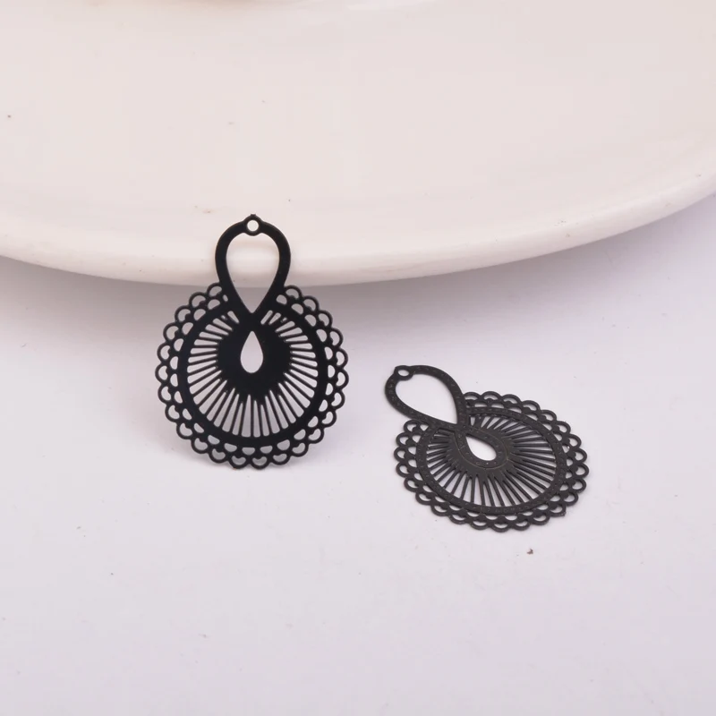 50 Stück AC9764 20*19mm Infinity-Ohrring-Anhänger, Liebes-Infinity-Charms, Verbinder, DIY-Schmuckzubehör – Detail 11