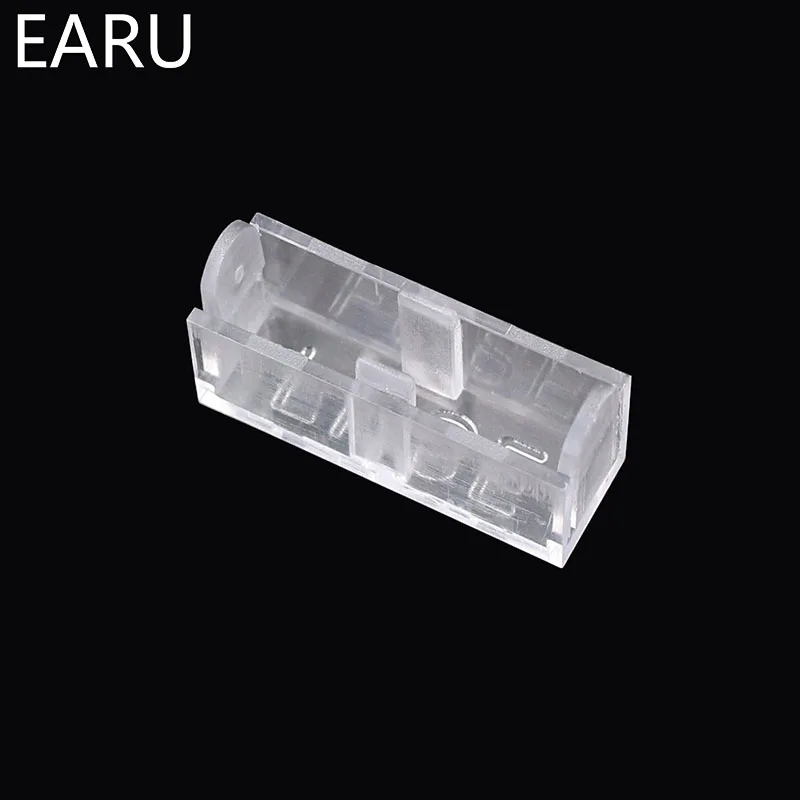 10pcs Panel Mount PCB for 5*20mm  Glass Tube Fuse Holder Case Cover  Casing Mount Base Car Auto Motorcycle Mini Socket Plug