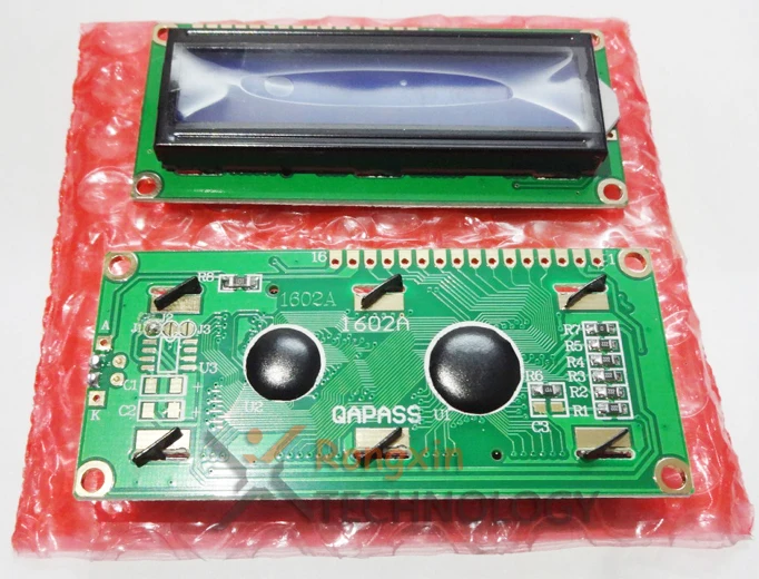 Miễn Phí Vận Chuyển 10 Chiếc LCD1602 1602 Module Màn Hình Xanh 16X2 Nhân Vật Màn Hình Hiển Thị LCD Module HD44780 Bộ Điều Khiển Xanh Dương Blacklight