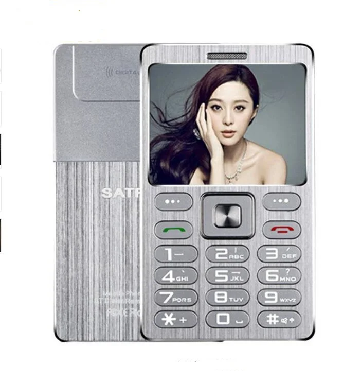 Mini Phone Satrend A10 Metal Shell Small Size 1.77''Tft Dual Sim Card With Bluetooth Dialer MP3 Function Mobile Phone