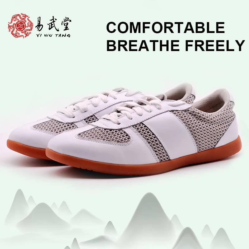 Scarpe Taiji yiwicang 2019 scarpe uomo/donna estive scarpe Tai chi e Kung fu fori d'aria Sneakers scarpe da corsa leggere