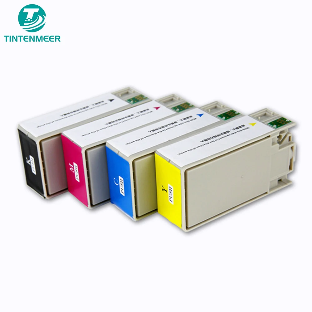 TINTENMEER PIGMENT INK CARTRIDGE SJIC22P COMPATIBLE FOR EPSON TM-C3500  TM C3500 LABEL PRINTING PRINTER KCMY AS 1 SET