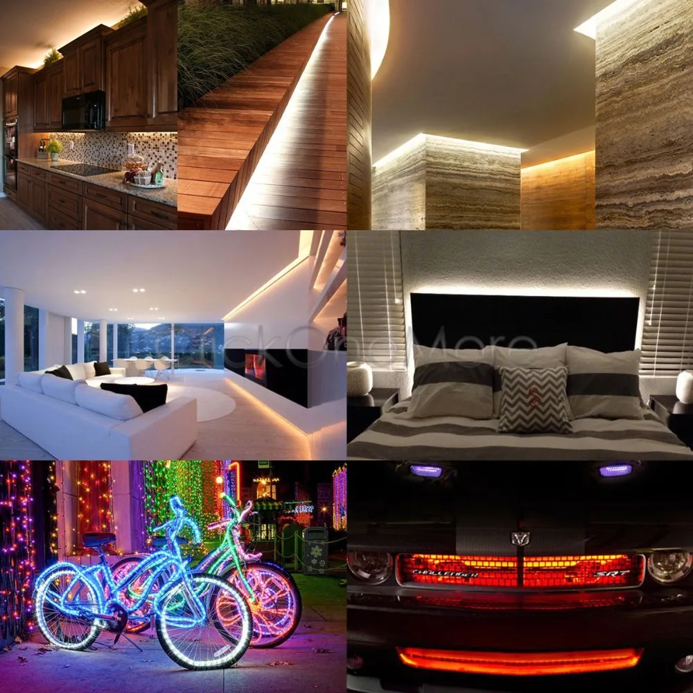 LED Strip 5050 DC12V 60LEDs/m 5m/lot Flexible LED Light RGB RGBW 5050 LED Strip