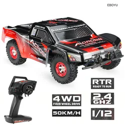 Wltoys 12423 Remote Control Racing Car 1:12 RC Car 2.4G 4WD Electric Brushed Short Course RC Car RTR