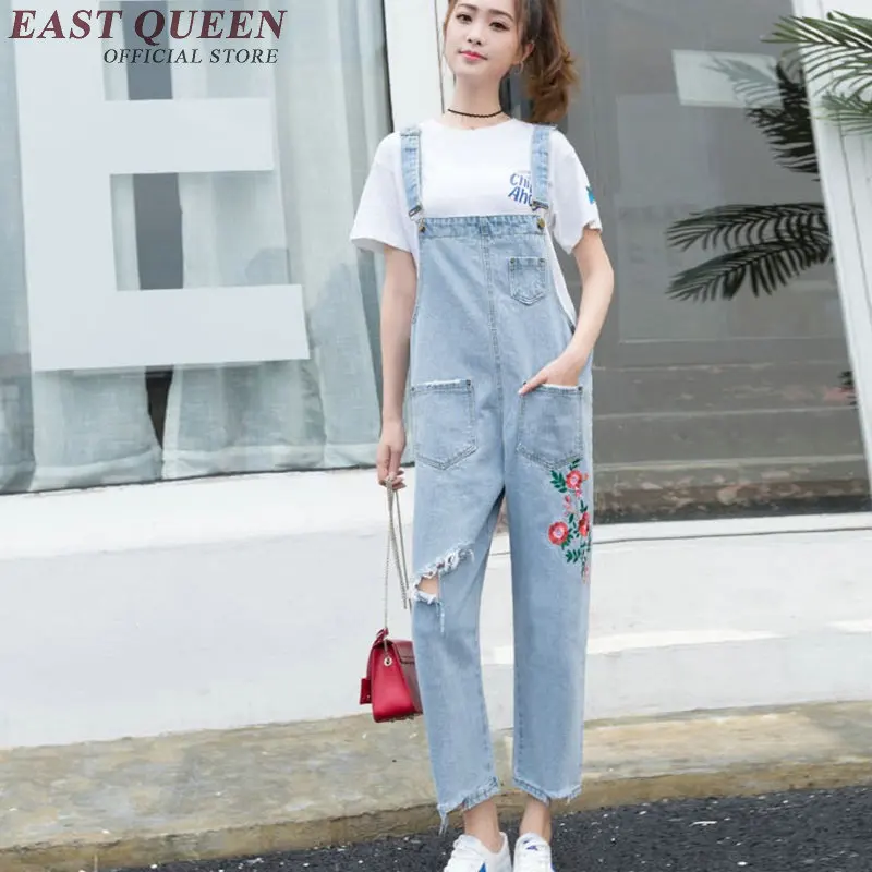 Jumpsuit female 2018 winter dungarees for women rompers jumpsuit trousers female jeans denim overalls women jump suit NN0623