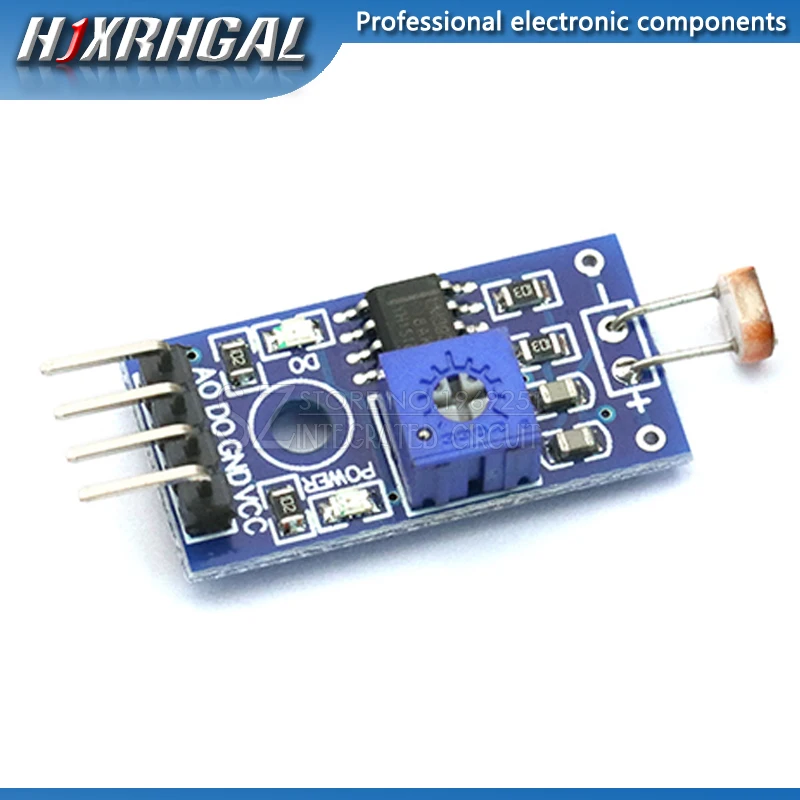 5pcs Light detection Intensity Detect photosensitive Brightness Resistance Sensor photosensitive Module new hjxrhgal