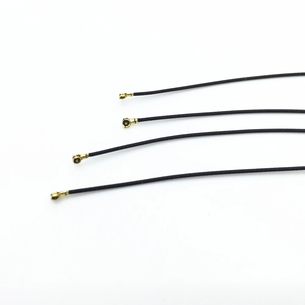 4Pcs U.FL IPEX MHF4 to RP-SMA 0.81mm RF Pigtail Cable Antenna for NGFF/M.2 25cm/9.8