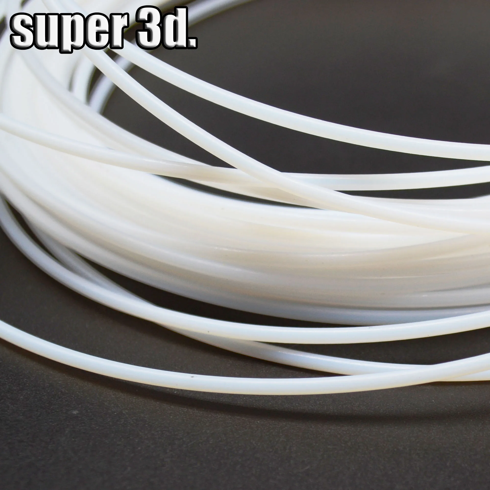 

50 м PTFE труба для J-head hotend RepRap Rostock Bowden горло экструдера для 1,75 мм или 3 мм нити 3D принтера