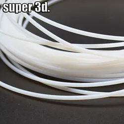 Tubo de PTFE de 50m para j-head hotend RepRap Rostock Bowden, garganta extrusora para filamento de impresora 3D de 1,75mm o 3mm