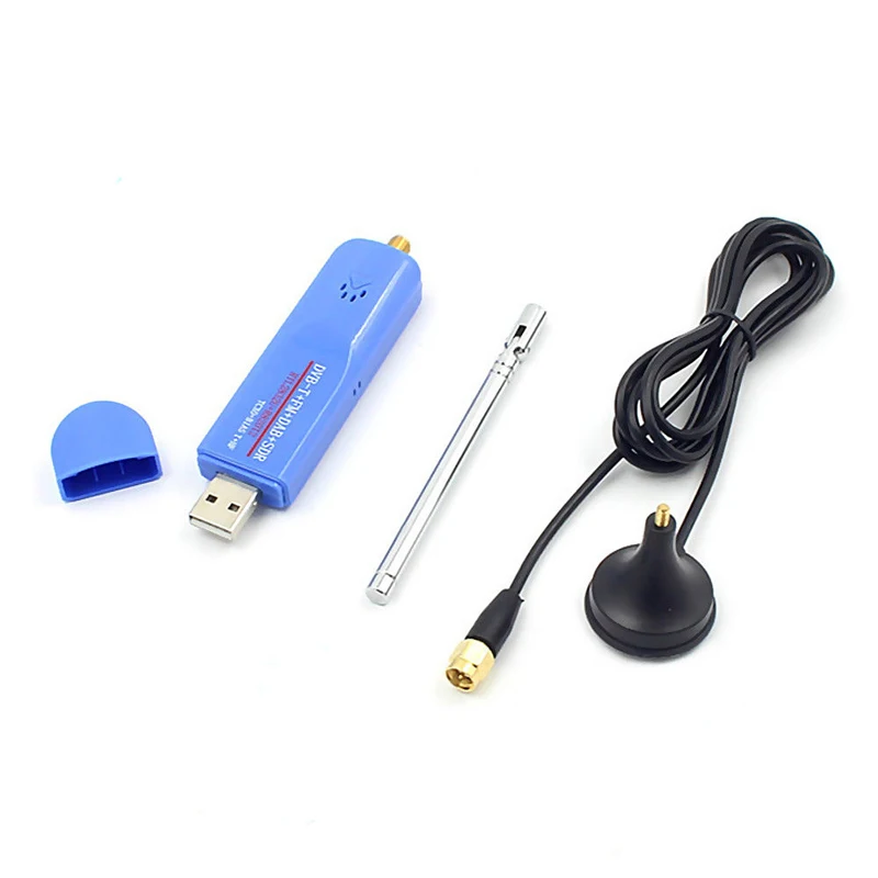 USB2.0 DAB FM DVB-T RTL2832U R820T2 SDR RTL-SDR Dongle Stick Digital TV Tuner Receiver IR with Antenna