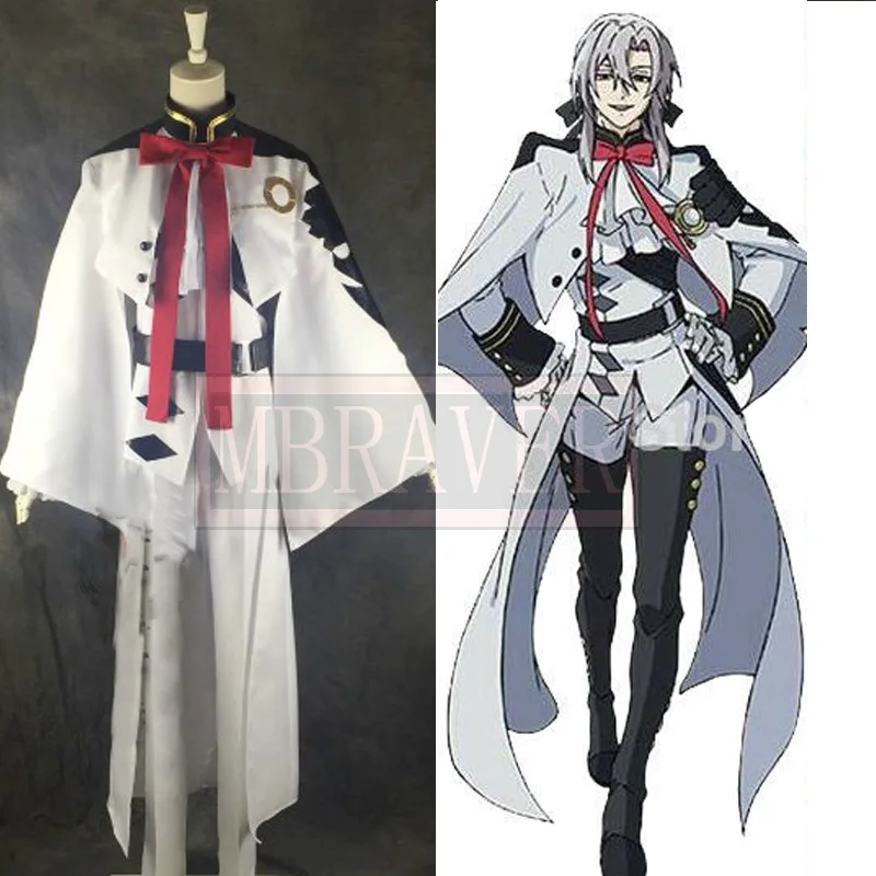 Seraph des Endes Ferid Bathory Uniform Outfit Anime Cosplay Kostüme