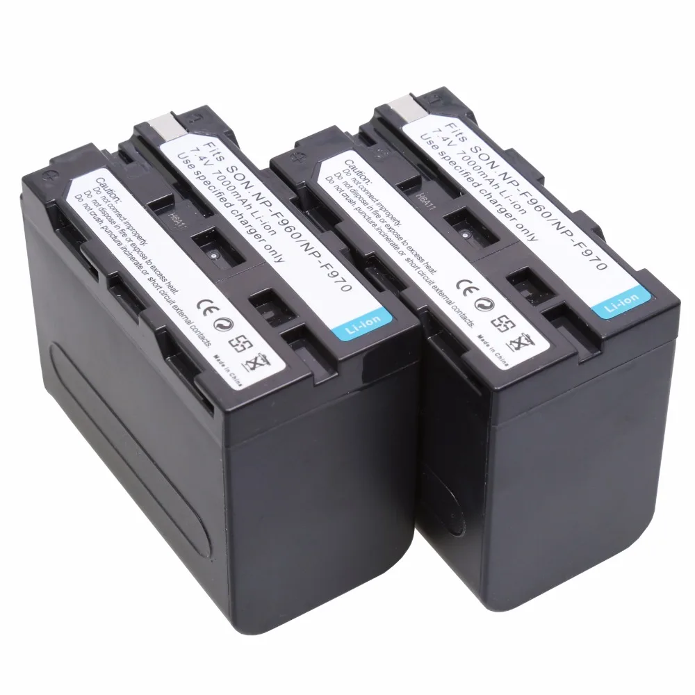 Probty 2 قطعة NP-F960 NP-F970 NP F960 NP F970 البطارية + شاحن لسوني MVC-FD100 FD200 FD5 FD51 FD7 FD71 FD73 FD75 FD81 FD88