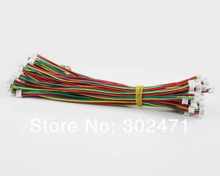 4-Pin Connector w/.Wire x 10 sets.4pin 1.25mm-1.25M T