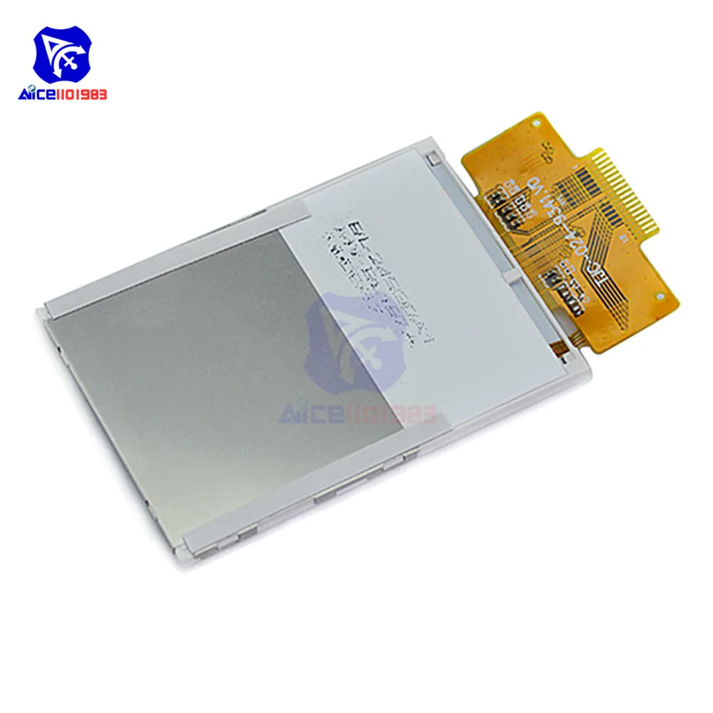2.4 Inch 240320 Spi Seriële Lcd Module Touch Panel 240X320 Tft-kleurenscherm ILI9341 Voor Arduino R3
