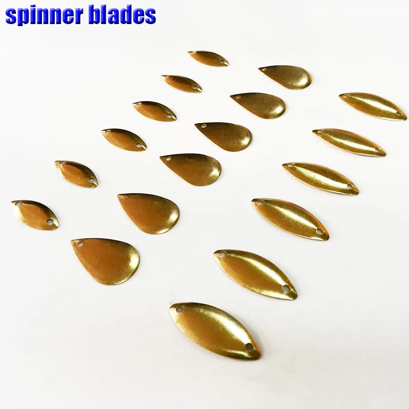 2019 new small fishing spinner blades ,DIY spinner bait fishing lures quantily:100pcs/lot