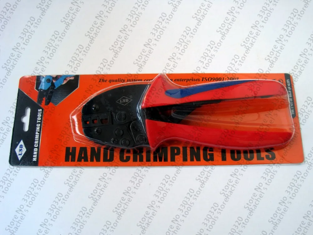 Terminal crimping pliers S-2*616EF twin insulated cord end terminals crimping tool