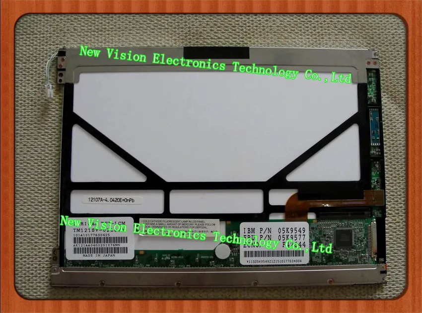 

Original LQ121S1LH01 LT121SU-125 LCD Display for 12.1 inch Laptop 800*600 LCD Screen Panel Replacement