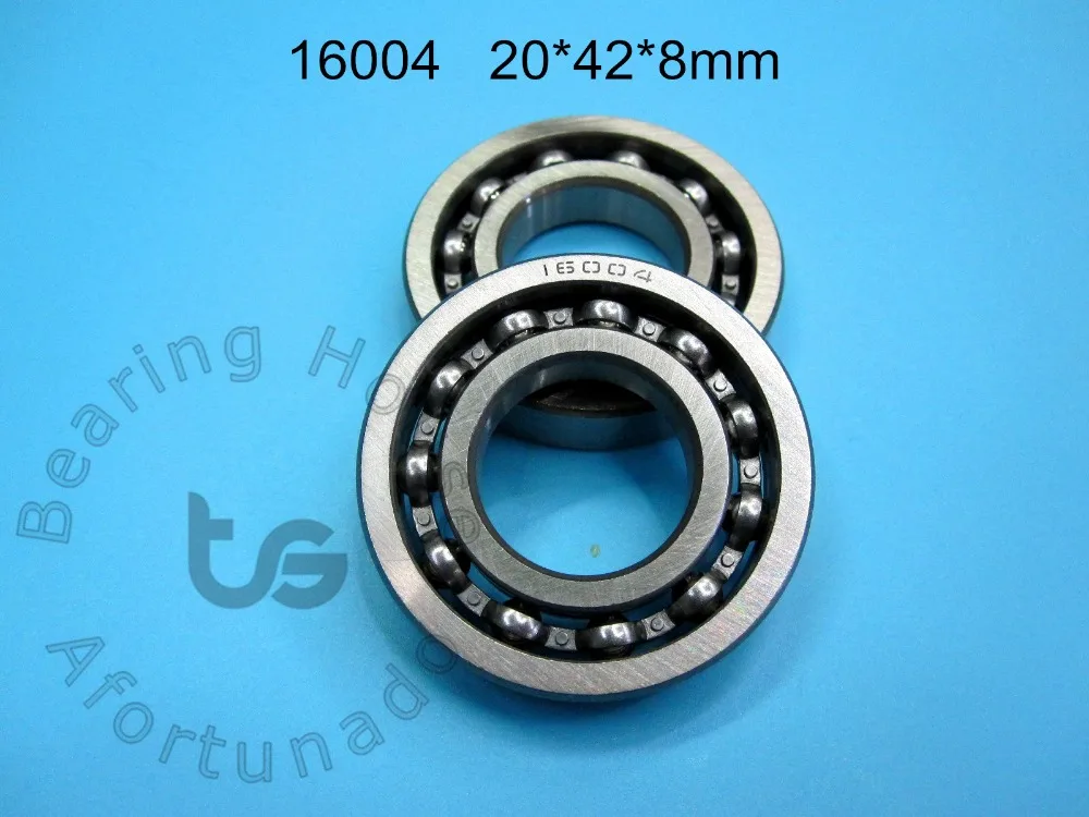 16004 1pcs Bearing 20*42*8(mm) free shipping chrome steel High speed Mechanical equipment parts