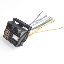 Car Radio Power Wire Adapter Connector Male Adaptor Plug for Peugeot for Citroen for VW