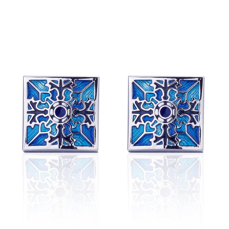 High Quality Cufflinks Classic Fashion blue crystal crown Ball designs material men cufflinks whoelsale&retail