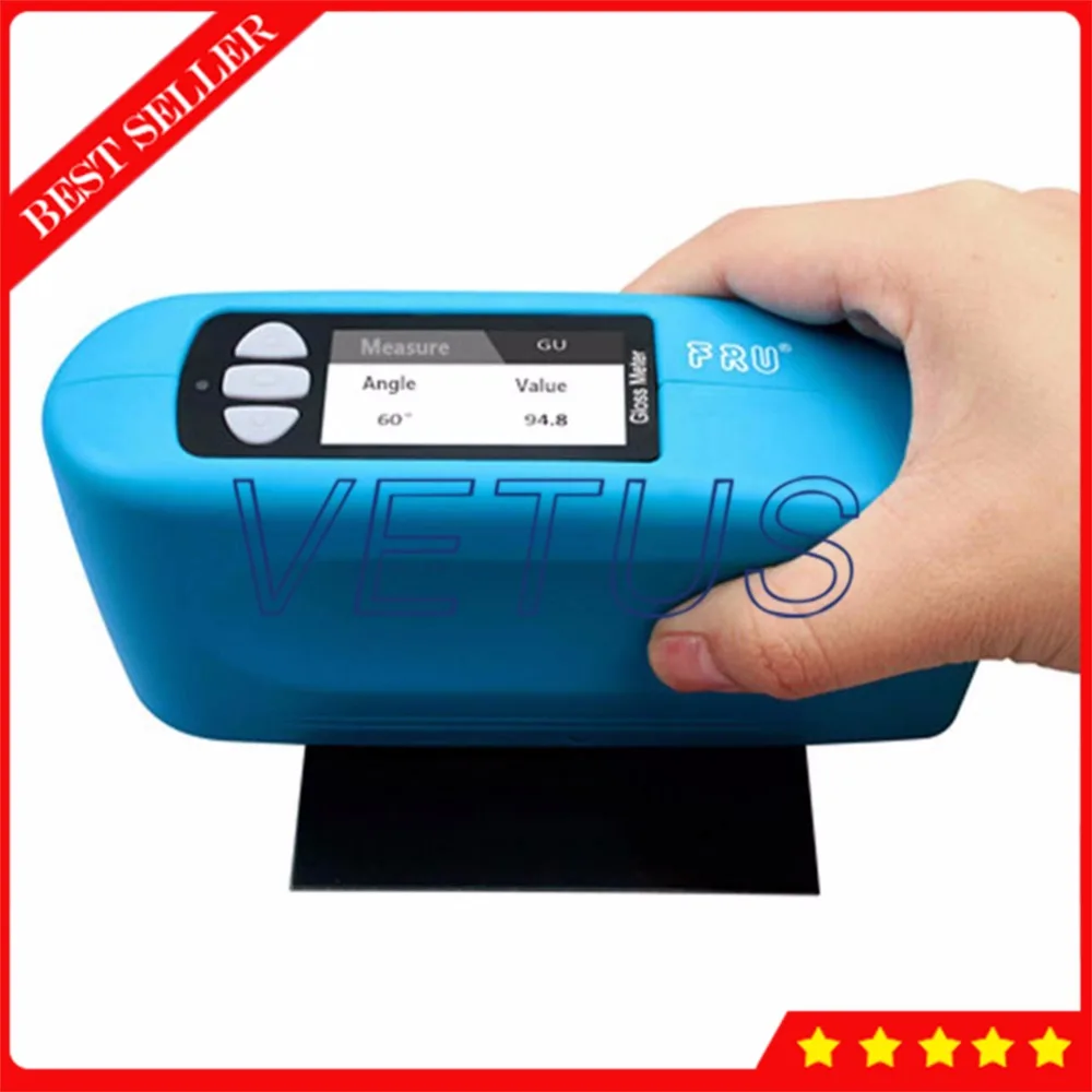 WG60T-مقياس لمعان سطح رقمي محمول ، زاوية واحدة ، 60 درجة ، أداة قياس ، نطاق 0-200gu