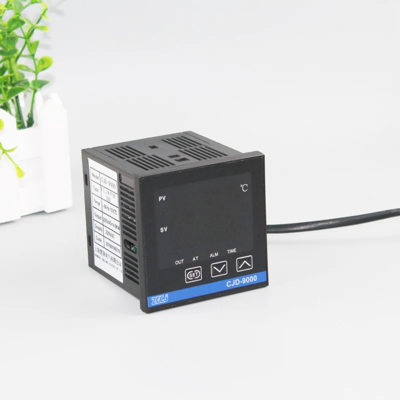 2pcs 72*72 thermostat and  2pcs 40A SSR Temperature controller with buzzer alarm output and time function