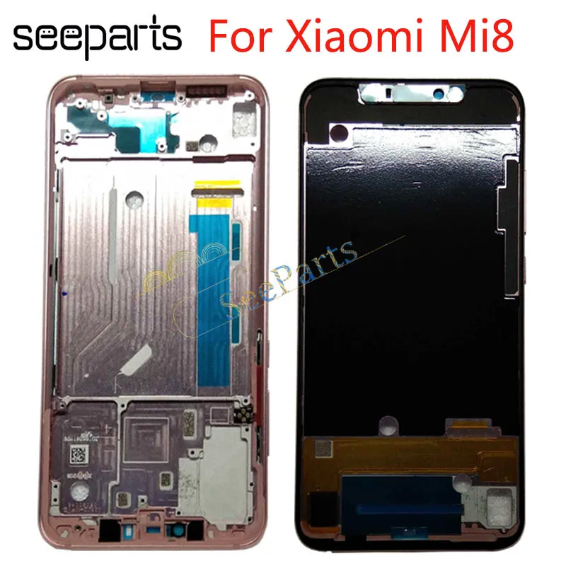 

For Xiaomi Mi 8 Middle Frame Front Bezel Frame Faceplate Housing Case For Xiaomi Mi8 Middle Frame Mi 8 SE Frame