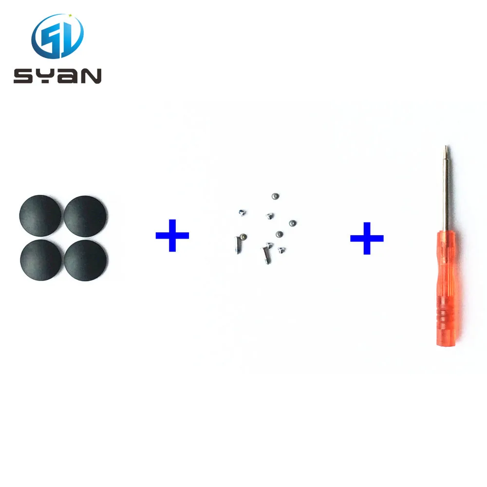 

Plastic (No Rubber) feet + Bottom Case Cover Screw + Screwdriver for Macbook Air A1369 A1466 A1370 A1465 Foot + screw + Kit